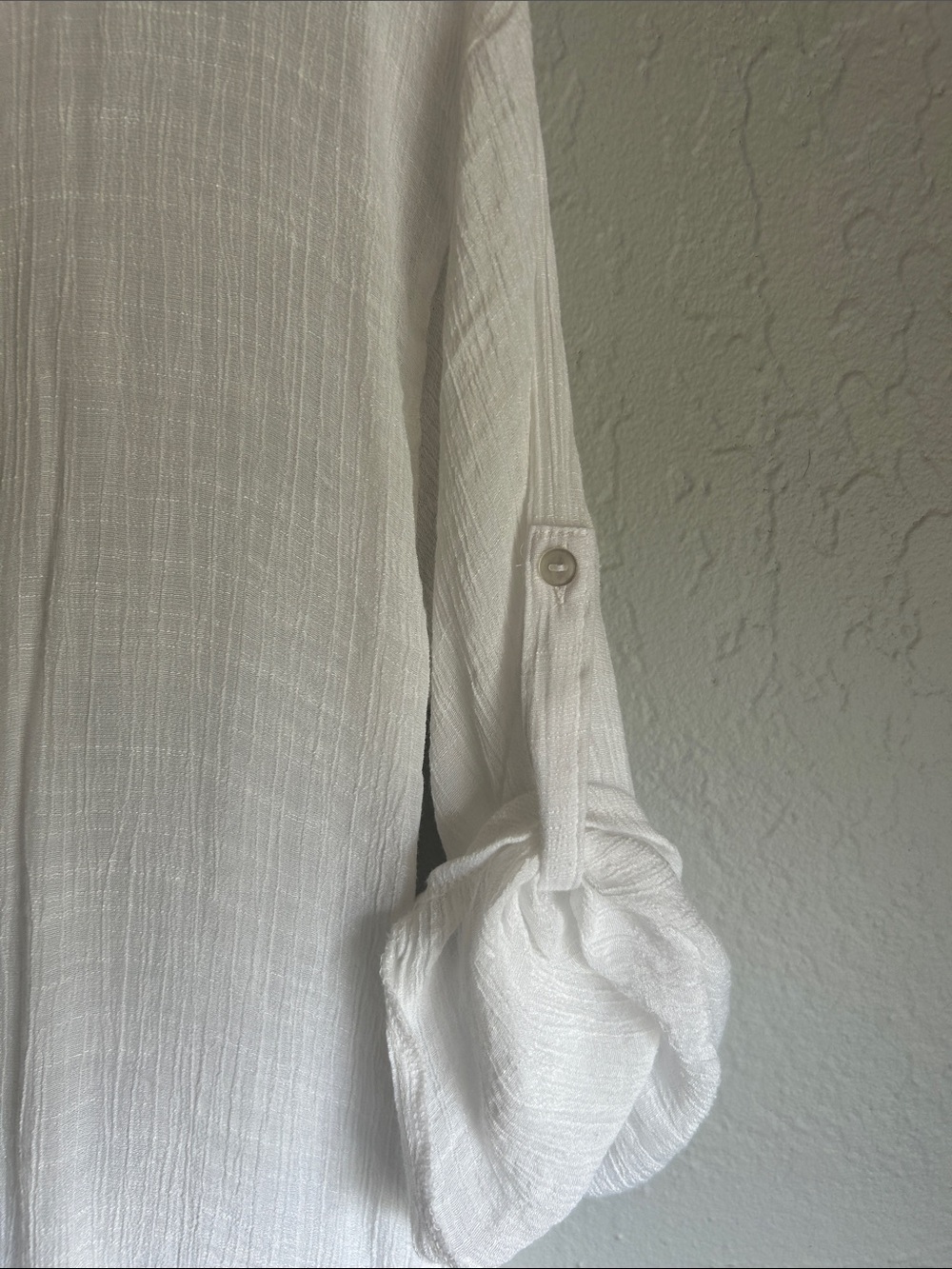 Zac & Rachel White V‑Neck Embroidered Tie‑Front Tunic - Picture 5 of 8